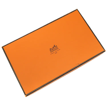 エルメス HERMES ベアンスフレ ローズコンフェッティ ヴォーエプソン 長財布 ゴールド金具 二つ折り財布