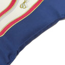 エルメス HERMES カレ90 CARRE ネイビー×ホワイト×マルチカラー シルク スカーフ 【Quimporte le flacon/香水瓶】