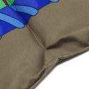 エルメス HERMES カレ90 CARRE パープル×グリーン×レッド シルク スカーフ 【Etendards et Bonnieres/旗】