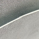 ミュウミュウ MIU MIU ロゴエンボス ショルダ― メタリックブルー×シルバー レザー ショルダーバッグ バイカラー 肩掛け