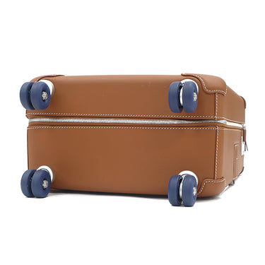 エルメス HERMES R.M.S キャビン カプシーヌ×エクリュ×ベージュ×フォーヴ×オレンジ トリヨンレガッタ トワルアッシュプリュム キャリーバッグ シルバー金具 茶 スーツケース