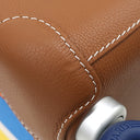 エルメス HERMES R.M.S キャビン カプシーヌ×エクリュ×ベージュ×フォーヴ×オレンジ トリヨンレガッタ トワルアッシュプリュム キャリーバッグ シルバー金具 茶 スーツケース