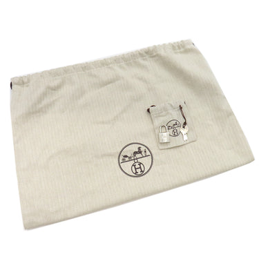 エルメス HERMES ピコタンロックMM エクラ ゴールド×エベンヌ トリヨンクレマンス スイフト ハンドバッグ シルバー金具 茶