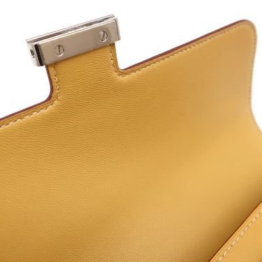 エルメス HERMES コンスタンス ロング パイユ×アガット リザード タデラクト 長財布 シルバー金具 二つ折り財布