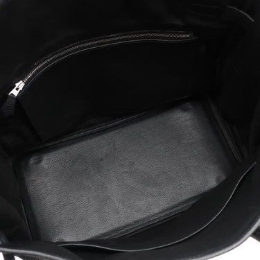 エルメス HERMES バーキン35 ブラック トゴ ハンドバッグ シルバー金具 黒