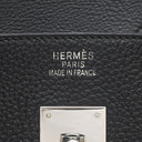 エルメス HERMES バーキン35 ブラック トゴ ハンドバッグ シルバー金具 黒