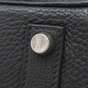 エルメス HERMES バーキン35 ブラック トゴ ハンドバッグ シルバー金具 黒