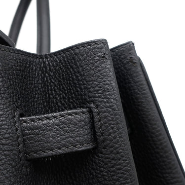 エルメス HERMES バーキン35 ブラック トゴ ハンドバッグ シルバー金具 黒