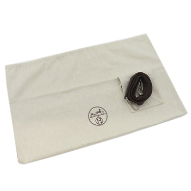 エルメス HERMES サックドパンサージュ グルーム ネイビー×オレンジ コットン ポリウレタン ポリアミド 2WAYバッグ シルバー金具 紺 ショルダー トート