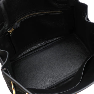 エルメス HERMES バーキン30 ブラック トゴ ハンドバッグ ゴールド金具 黒