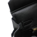 エルメス HERMES バーキン30 ブラック トゴ ハンドバッグ ゴールド金具 黒