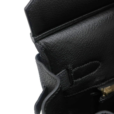 エルメス HERMES バーキン30 ブラック トゴ ハンドバッグ ゴールド金具 黒