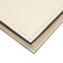 エルメス HERMES ベアンスフレ タッチ ナタ×ベージュサブレ ヴォーエプソン アリゲーター 長財布 シルバー金具 新品 未使用 アイボリー クロコ 二つ折り財布