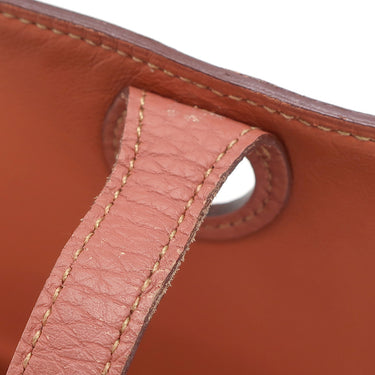 エルメス HERMES ドゴンデュオ ドゴンGM ロージー トゴ 長財布 マットシルバー金具