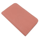 エルメス HERMES ドゴンデュオ ドゴンGM ロージー トゴ 長財布 マットシルバー金具