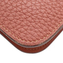 エルメス HERMES ドゴンデュオ ドゴンGM ロージー トゴ 長財布 マットシルバー金具