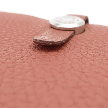 エルメス HERMES ドゴンデュオ ドゴンGM ロージー トゴ 長財布 マットシルバー金具