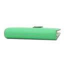 エルメス HERMES ベアンコンパクト ヴェルソ ヴェールコミック×ヴェールフィズ ヴォーエプソン 二つ折り財布 シルバー金具 緑 バイカラー