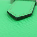 エルメス HERMES ベアンコンパクト ヴェルソ ヴェールコミック×ヴェールフィズ ヴォーエプソン 二つ折り財布 シルバー金具 緑 バイカラー
