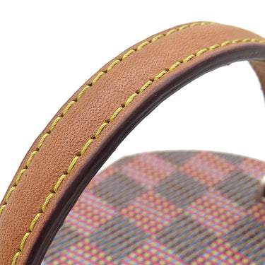 ルイヴィトン LOUIS VUITTON LVポップ カンヌ M55457 ブラウン×ピンク モノグラムLVポップキャンバス 2WAYバッグ シルバー金具 ヴァニティ ネオン モノグラム ダミエ