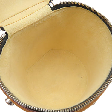 ルイヴィトン LOUIS VUITTON LVポップ カンヌ M55457 ブラウン×ピンク モノグラムLVポップキャンバス 2WAYバッグ シルバー金具 ヴァニティ ネオン モノグラム ダミエ