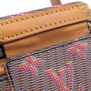 ルイヴィトン LOUIS VUITTON LVポップ カンヌ M55457 ブラウン×ピンク モノグラムLVポップキャンバス 2WAYバッグ シルバー金具 ヴァニティ ネオン モノグラム ダミエ