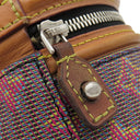 ルイヴィトン LOUIS VUITTON LVポップ カンヌ M55457 ブラウン×ピンク モノグラムLVポップキャンバス 2WAYバッグ シルバー金具 ヴァニティ ネオン モノグラム ダミエ