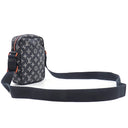 ルイヴィトン LOUIS VUITTON ダヌーブ PM アップサイドダウン M43678 ネイビー モノグラムキャンバス モノグラムインクキャンバス ショルダーバッグ 紺 メタリック金具