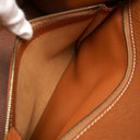 エルメス HERMES ケリー28 外縫い ゴールド シェーブル 2WAYバッグ ゴールド金具