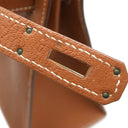 エルメス HERMES ケリー28 外縫い ゴールド シェーブル 2WAYバッグ ゴールド金具