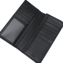 グッチ GUCCI GGマーモント 二つ折り 436923 ブラック レザー 長財布 ヴィンテージ金具 黒