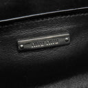 ミュウミュウ MIU MIU チェーン ハンドバッグ 5BH019 NERO エナメル レザー 2WAYバッグ シルバー金具 黒 ハンドバッグ ショルダー