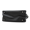 ミュウミュウ MIU MIU チェーン ハンドバッグ 5BH019 NERO エナメル レザー 2WAYバッグ シルバー金具 黒 ハンドバッグ ショルダー