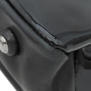 ミュウミュウ MIU MIU チェーン ハンドバッグ 5BH019 NERO エナメル レザー 2WAYバッグ シルバー金具 黒 ハンドバッグ ショルダー