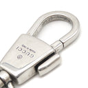 グッチ GUCCI インターロッキングG 723306 ブラック GGスプリームキャンバス レザー 2WAYバッグ シルバー金具 黒 ショルダー クラッチ ポーチ