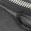 グッチ GUCCI インターロッキングG 723306 ブラック GGスプリームキャンバス レザー 2WAYバッグ シルバー金具 黒 ショルダー クラッチ ポーチ