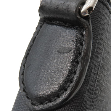 グッチ GUCCI インターロッキングG 723306 ブラック GGスプリームキャンバス レザー 2WAYバッグ シルバー金具 黒 ショルダー クラッチ ポーチ