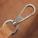 エルメス HERMES ヴァルパライソ PM ゴールド トワルシェブロン スイフト ハンドバッグ シルバー金具 茶