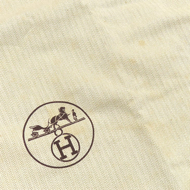 エルメス HERMES ヴァルパライソ PM ゴールド トワルシェブロン スイフト ハンドバッグ シルバー金具 茶