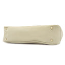 グッチ GUCCI バンブー ハンドバッグ 137381 アイボリー レザー バンブー ハンドバッグ ゴールド金具 スタッズ Wポケット