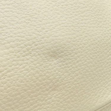 グッチ GUCCI バンブー ハンドバッグ 137381 アイボリー レザー バンブー ハンドバッグ ゴールド金具 スタッズ Wポケット