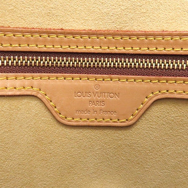 ルイヴィトン LOUIS VUITTON ルーピングGM M51145 モノグラム モノグラムキャンバス ショルダーバッグ ゴールド金具 茶 肩掛け トート