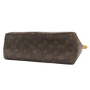 ルイヴィトン LOUIS VUITTON ルーピングGM M51145 モノグラム モノグラムキャンバス ショルダーバッグ ゴールド金具 茶 肩掛け トート