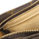 ルイヴィトン LOUIS VUITTON ルーピングGM M51145 モノグラム モノグラムキャンバス ショルダーバッグ ゴールド金具 茶 肩掛け トート