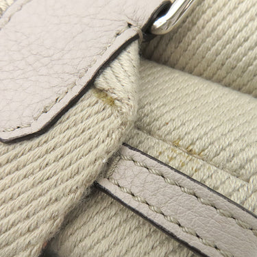 フェンディ FENDI セレリア スーツケース ミニ 7VA552 ベージュ キャンバス レザー 2WAYバッグ シルバー金具 ハンドバッグ ショルダー