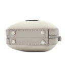 フェンディ FENDI セレリア スーツケース ミニ 7VA552 ベージュ キャンバス レザー 2WAYバッグ シルバー金具 ハンドバッグ ショルダー