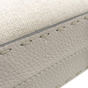 フェンディ FENDI セレリア スーツケース ミニ 7VA552 ベージュ キャンバス レザー 2WAYバッグ シルバー金具 ハンドバッグ ショルダー