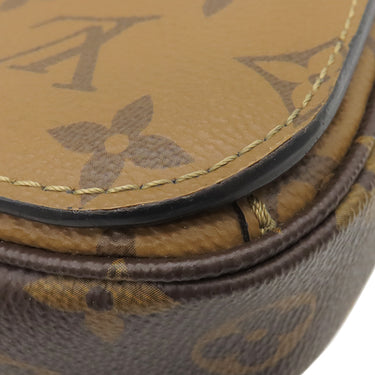 ルイヴィトン LOUIS VUITTON ポシェット メティス MM M44876 モノグラムリバース モノグラムキャンバス モノグラムリバースキャンバス 2WAYバッグ ゴールド金具 茶 ショルダー