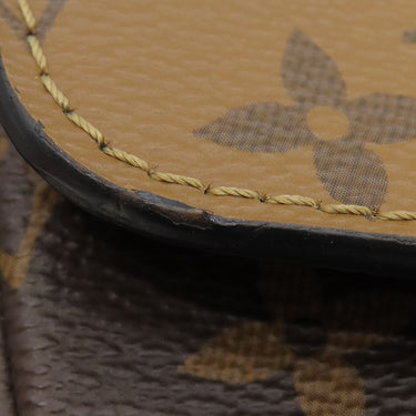 ルイヴィトン LOUIS VUITTON ポシェット メティス MM M44876 モノグラムリバース モノグラムキャンバス モノグラムリバースキャンバス 2WAYバッグ ゴールド金具 茶 ショルダー