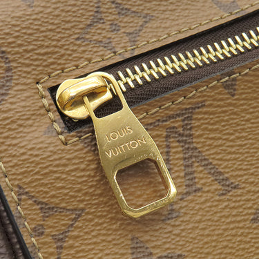 ルイヴィトン LOUIS VUITTON ポシェット メティス MM M44876 モノグラムリバース モノグラムキャンバス モノグラムリバースキャンバス 2WAYバッグ ゴールド金具 茶 ショルダー